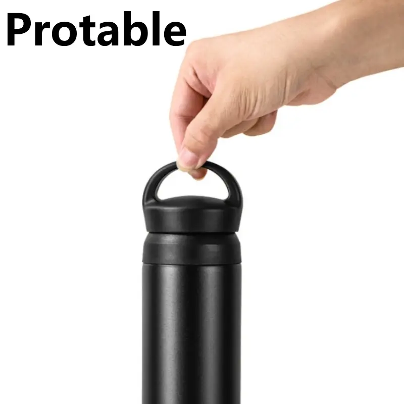500ML Water Bottles Protable Stainless Steel Durable Thermos Insulated High-capacity Drinking Bottle Coffee Cup Travel Mug