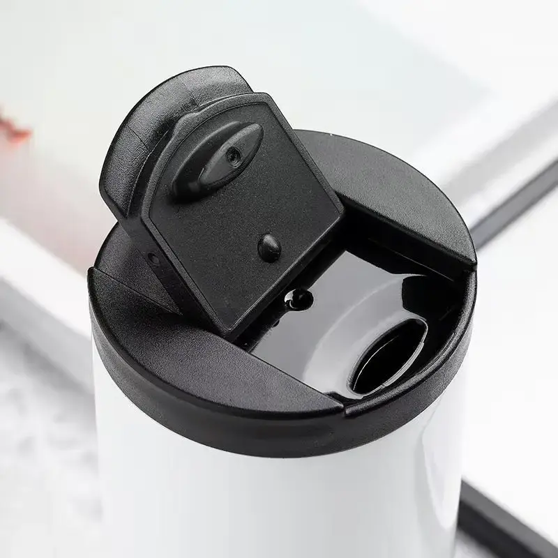 400ML Thermo Cafe Leakproof Travel Thermo Cup Double Stainless Steel for Tea Water Coffee Coffee Mug Car Travel Vacuum Flasks