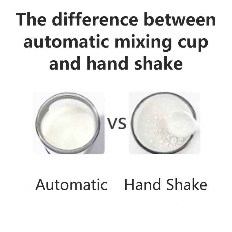 350ML Electric Protein Powder Mixing Cup Automatic Shaker Bottle Mixer Shake Bottle Milk Coffee Blender Kettle fro Gym outdoor