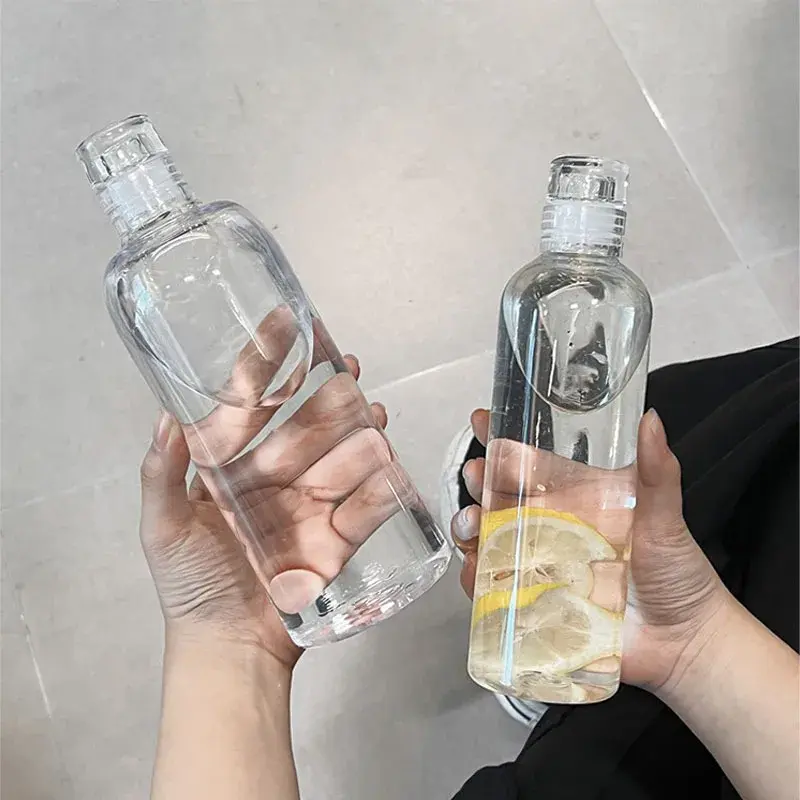 300/500/750/1000ML Glass Water Bottle Multi-function Milk Cup Portable Outdoor Sports Sealed Transparent Container for Traveling