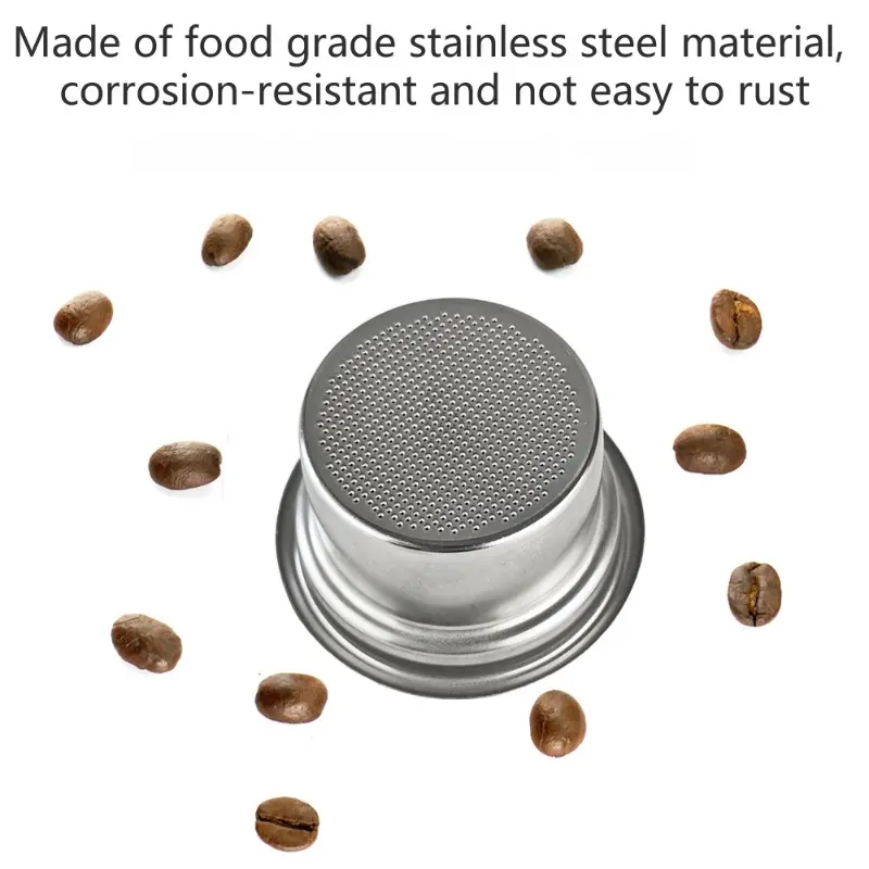 58mm Coffee Filter Basket Stainless Steel Bottomless Coffee Powder Bowl Coffee Handle Espresso Maker Tool Accessories
