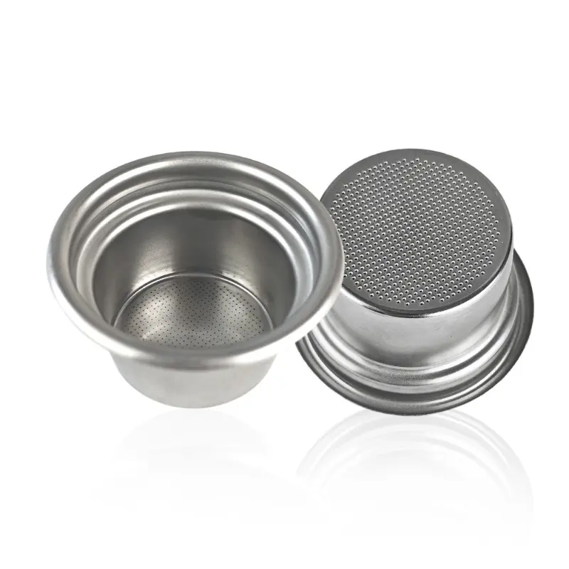 58mm Coffee Filter Basket Stainless Steel Bottomless Coffee Powder Bowl Coffee Handle Espresso Maker Tool Accessories