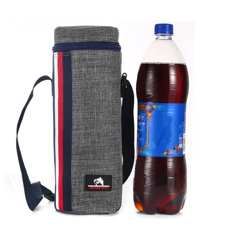Water Bottle Tote Bag Universal Pouch Heat Preservation Insulated Cooler Bag Outdoor Traveling Camping Hiking Water Bottle Cover