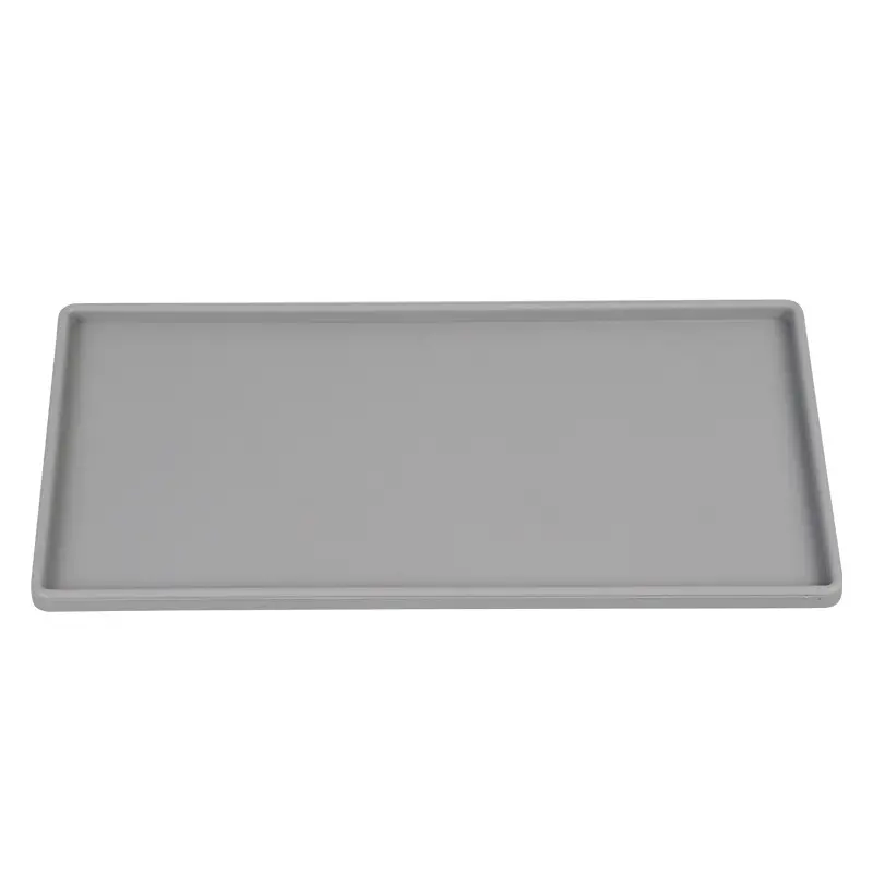 Silicone Heat-resistant Coaster Anti-slip Scratch Double Hotel Rectangular Gargle Kitchen Mat Placemat Bathroom Soap Plate