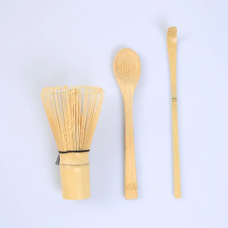 4PCS Tea Set Brush Reusable Matcha Whisk Spoon Simply Chinese Style High Quality Bamboo Japanese Teaware Tea-making Tools