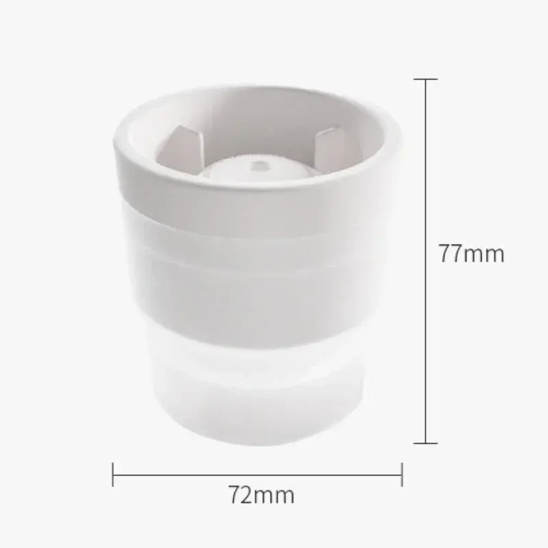 2Pcs Large Silicone Sphere Ice Mold Easy-Release for Whiskey, Cocktails, Juice, and Parties Food Grade Ice Mold Round Ball