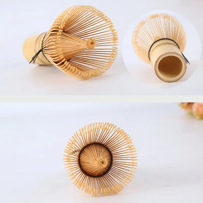 3PCS Tea Set Brush Matcha Whisk Tea Spoon Set Simply Chinese Style High Quality Bamboo Japanese Teaware Set Tea-making Tools
