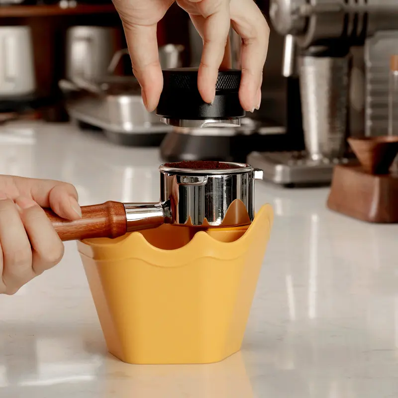 NEW Coffee Knock Box Espresso Grounds Container Anti Slip Espresso Dump Bin Grind Barista Goods Cafe Bar Accessories