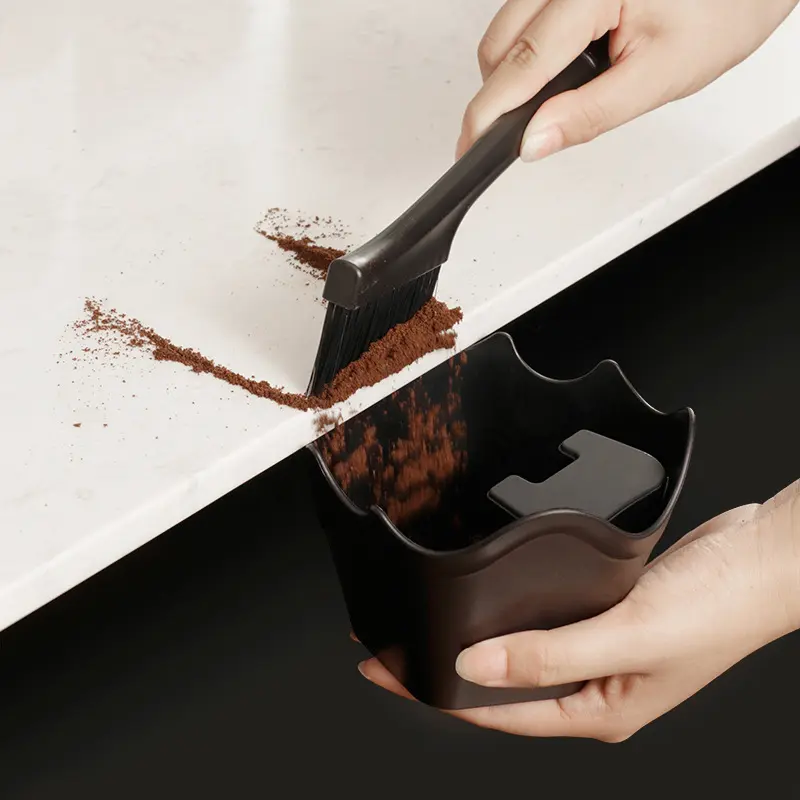 NEW Coffee Knock Box Espresso Grounds Container Anti Slip Espresso Dump Bin Grind Barista Goods Cafe Bar Accessories