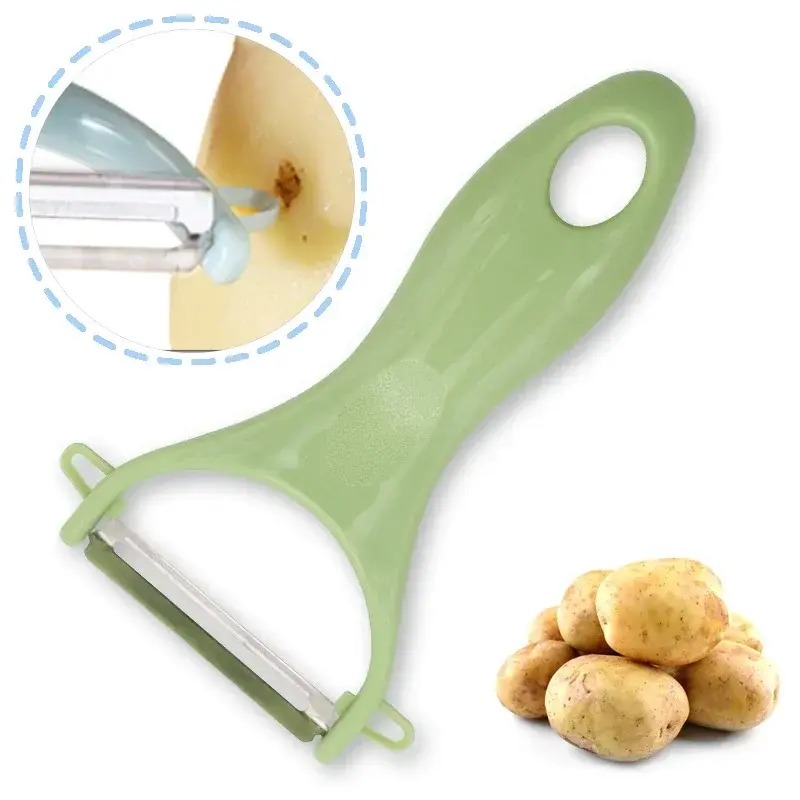 2Pcs Potato Peeler Cucumber Slicer Knife Household Multi-function Fruit &Vegetable Peeler Kitchen and Home Use Kitchenware