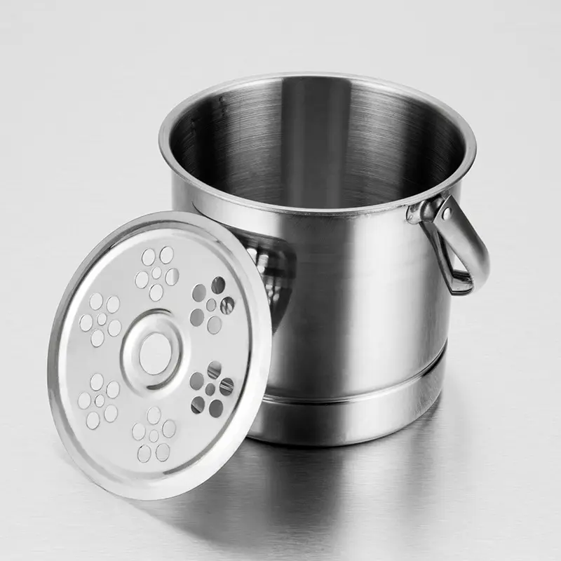 1/3/5L Wine Beer Cooler Bucket Stainless Steel Ice Cake Maker for KTV Bar Kitchen Party Barware Snack Container Champagne Bucket