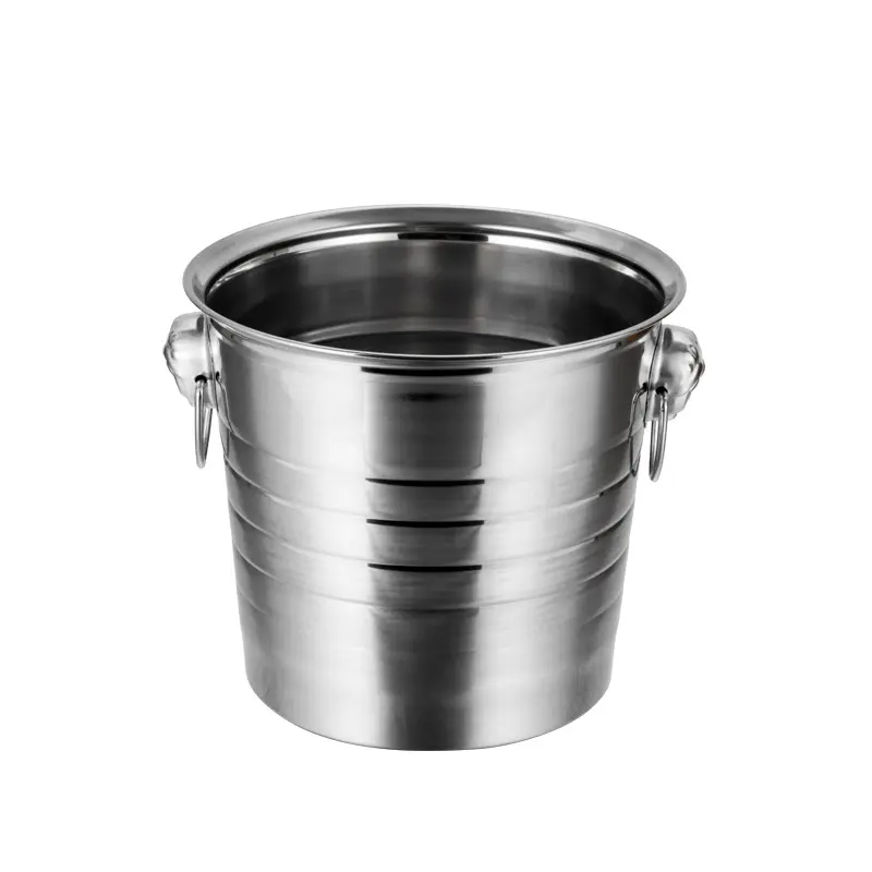 1/3/5L Wine Beer Cooler Bucket Stainless Steel Ice Cake Maker for KTV Bar Kitchen Party Barware Snack Container Champagne Bucket