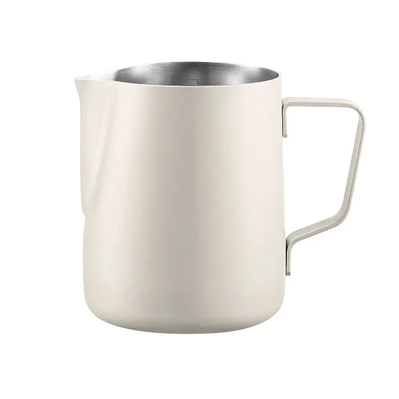 350/600ml Thickened 304 Stainless Steel Coffee Latte Art Cup, Milk Cup, Hand-Pouring Coffee Pot, for Cafe Coffee Shops, Kitchens