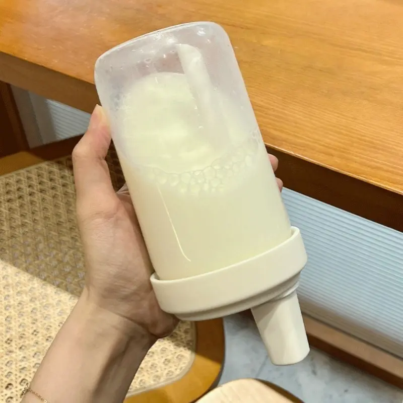 500/800ML Large-capacity Straw Cup, Food-grade Transparent PP Material,Portable Ins Style Water Cup, Juice Milk Tea Cup