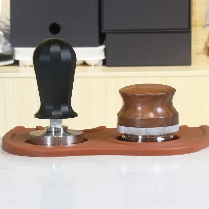 51/53/58mm Coffee Distributor Clover Bottom Coffee Machine Distributor Adjustable Depth Espresso Leveler Home Barista Accessory