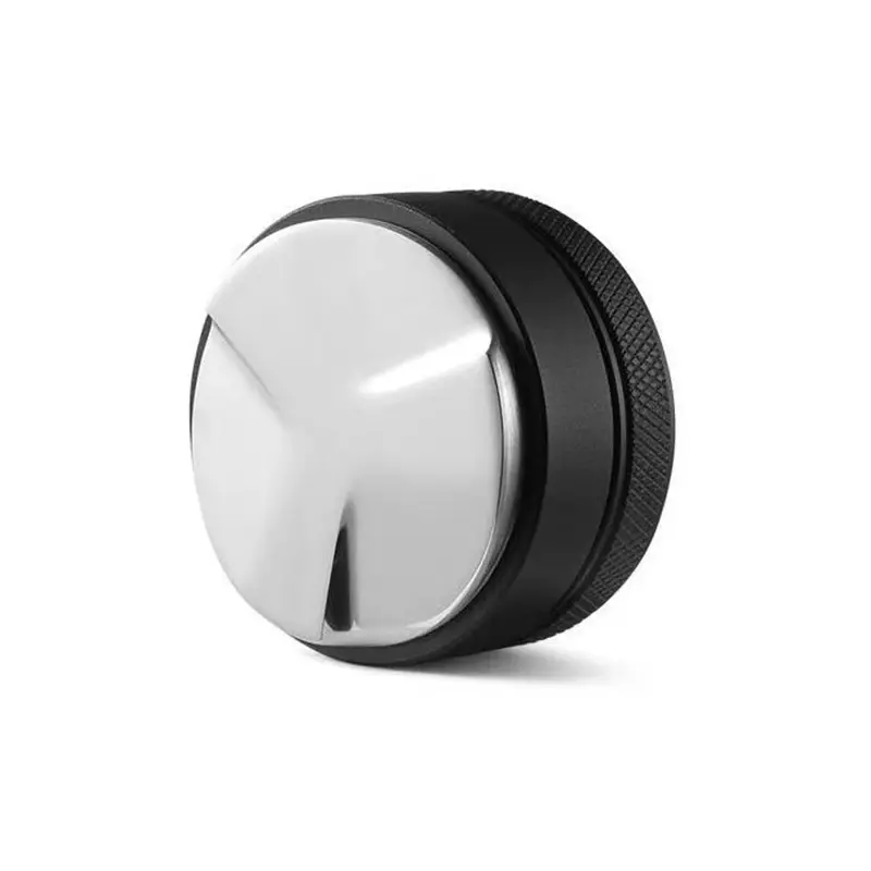 Espresso 51/53/58mm Coffee Distributor Leveler Fits Tool Stainless steel Coffee Tamper Adjustable 3 Angled Slopes Palm Tamper