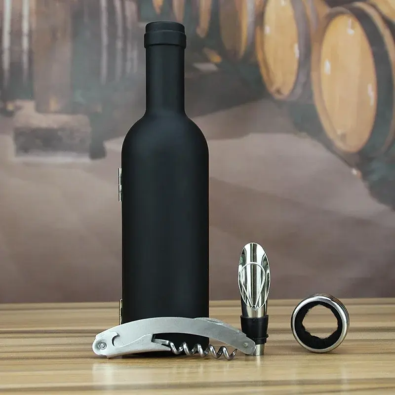 3/5Pcs Red Wine Bottle Opener Set Stainless Steel Bottle Opener Multifunctional Red Wine Bottle Creative Opener Bar Accessories
