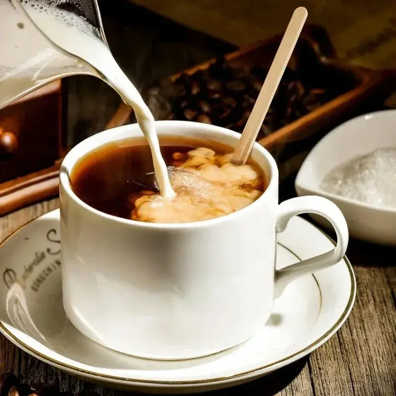 50/100pcs Disposable Wood Coffee Stirrer Sticks Beverage Sticks Milk Honey Stir Stick Ice Cream Frozen Treats Stick Bar Home Use