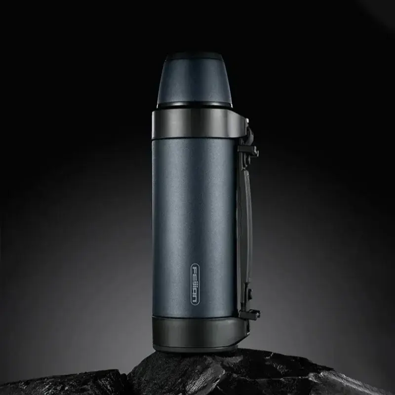 1200/1500ML Thermos Bottle Stainless Steel Large Capacity Vacuum Flasks Water Bottle Insulated Outdoor Keep Cold Travel Cup