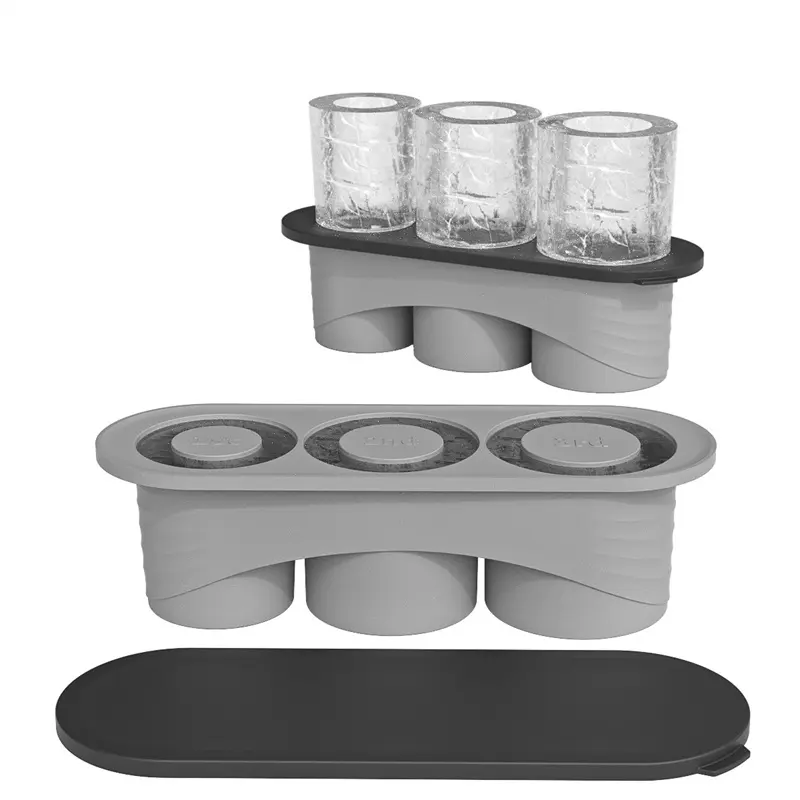 Summer cold drink making Ice Mould Trays For Stanley tumblers Silicone Ice Making Beverage Cup Maker Ice Mold For Water Cup