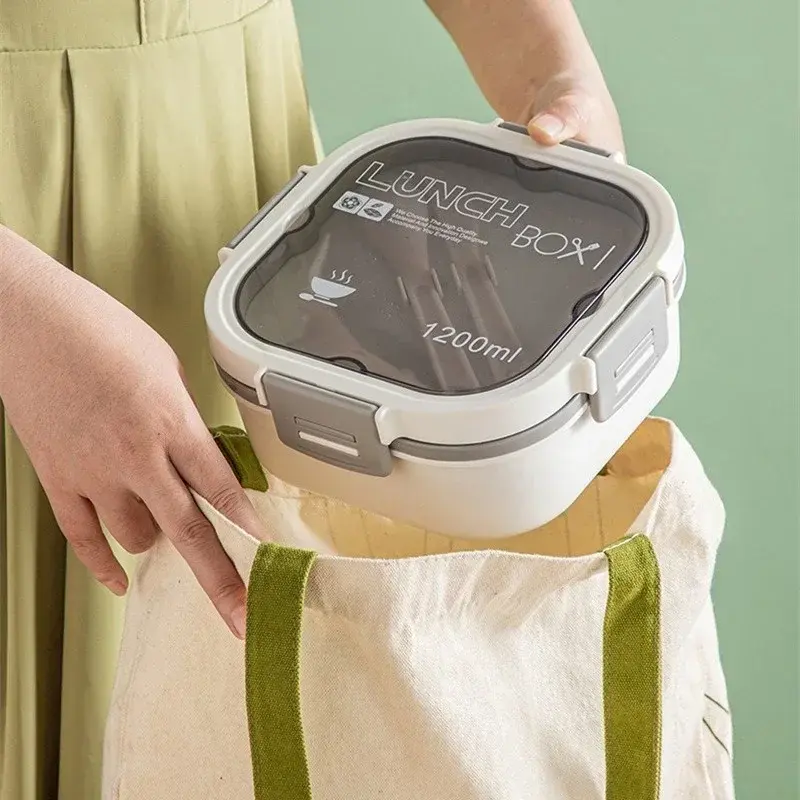 1200ml/1700ml Compartments Lunch Box for Kids Food Storage Containers Lunch box Picnic Salad box School Tableware Bento Box