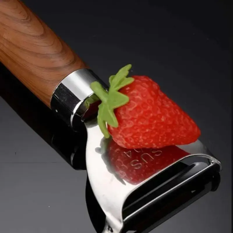 304 Stainless Steel Peeler Rosewood Handle Vegetables Grater Multifunctional Potato Peeler Fruit Grater Kitchen Peeling Gadget