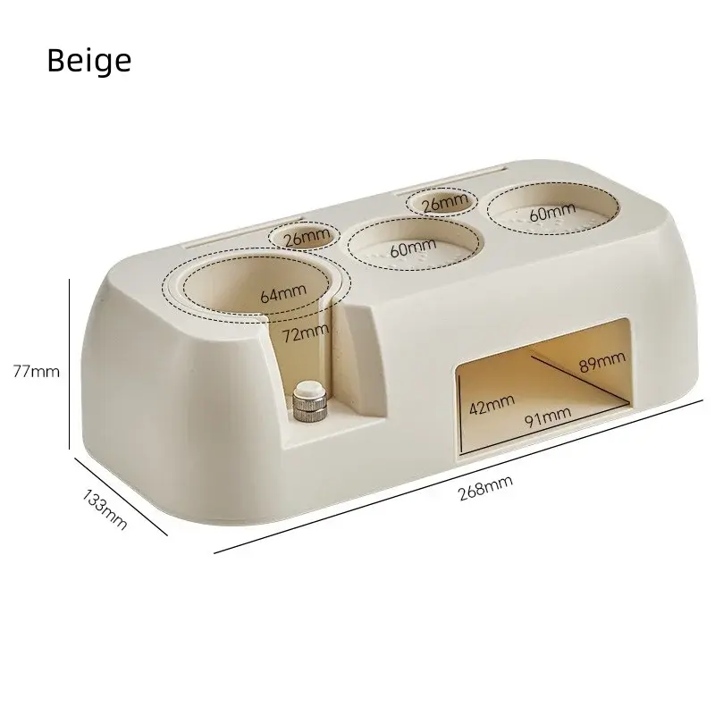 51-58mm Universal Coffee Tamper Station Stand Pad Non-slip Coffee Tamper Base Coffee Portafilter Storage Rack Dispenser Holder