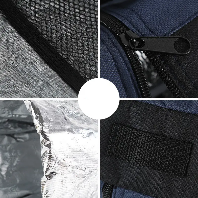 Summer Travel Portable Cooler Bag Oxford Cloth Insulation Sleeve Camping Insulated Water Bottle Keep warm/cold Drink Carrier