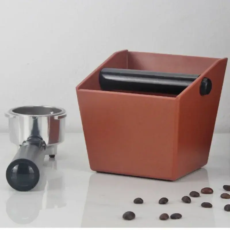 800ml ABS Coffee Knock Box Espresso Dump Bin For Coffee Grounds with Removable Knock Bar Knock Box Baristas Machine Accessories