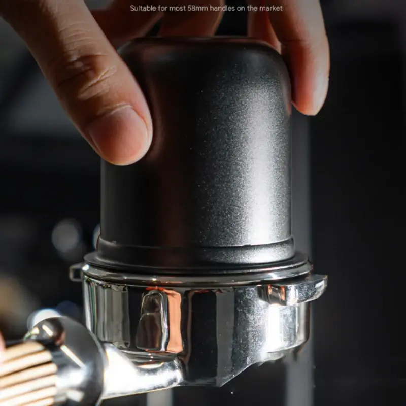 58mm Universal Coffee Dosing Cup Stainless Steel Espresso Sniffing Mug Powder Receiver Coffee Cup Hand-brewed Coffee Accessories