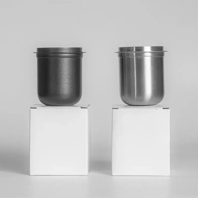 58mm Universal Coffee Dosing Cup Stainless Steel Espresso Sniffing Mug Powder Receiver Coffee Cup Hand-brewed Coffee Accessories