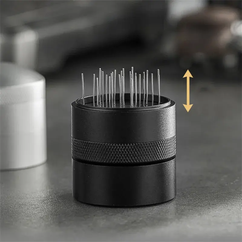 51/53/58mm Coffee Stirring Tamper Espresso Stirrer WDT Distribution Tool Stainless Steel Coffee Powder Stirring Coffee Needle