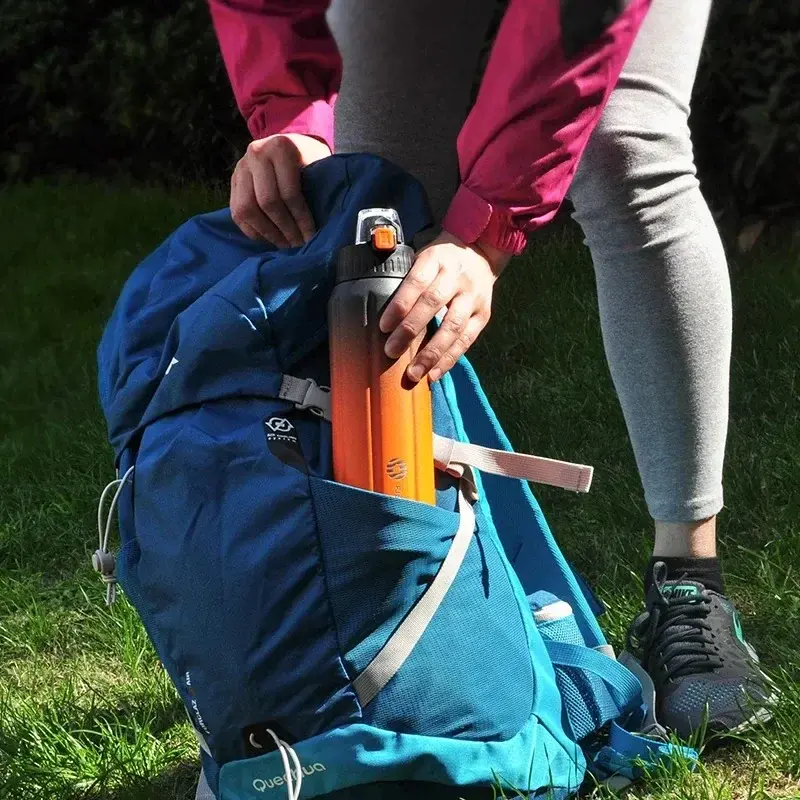 600ML Thermos Bottle Stainless Steel Sports Water Bottle Keep Cold and Hot Vacuum Flasks Leak Proof Outdoor Water Bottles