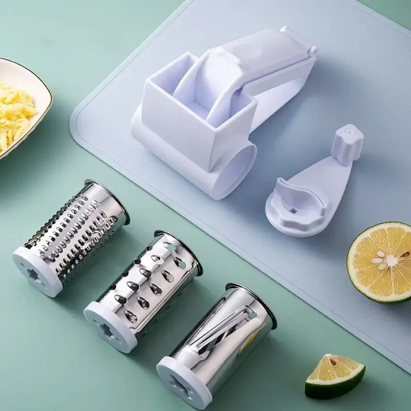 Hand-Cranked Rotating Cheese Grater Multi-functional Cheese Grater Creative Kitchen Cheese Shredder for Kitchen Grater Supplies