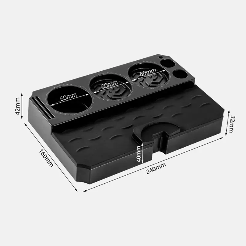 51/53/58mm Coffee Tamper Station Organizer Stand ABS Tamper Portafialter Holder Distributor Puck Screen Storage Base Barista