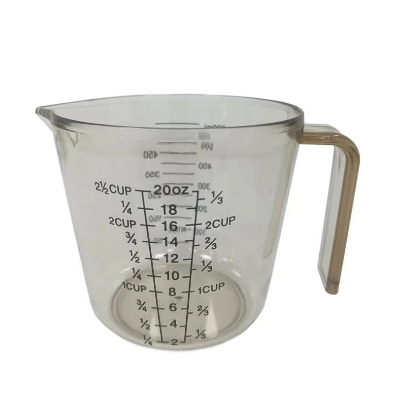 150/300/600/1000ml Measuring Cup with Scale Handle Plastic Tip Mouth Jug Cup Transparent Pour Spout Mixing Cup Measuring Tool