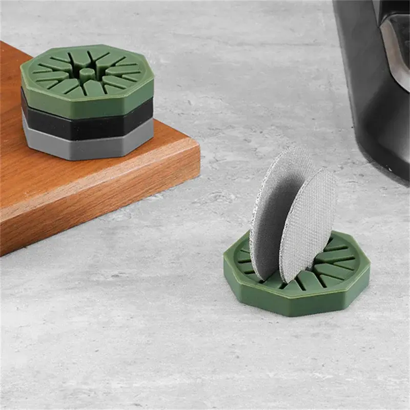 51/53/58mm Universal Espresso Coffee Filter Stand Puck Screen Holder Reusable Silicone Espresso Portafilter Filter Storage Rack