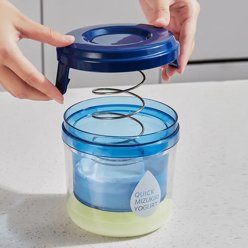 Yogurt Strainer Homemade Yogurt Soymilk Cheese Whey Separator Reusable Draining Fine Mesh Filter For Soy Milk Juice Tea Kitchen