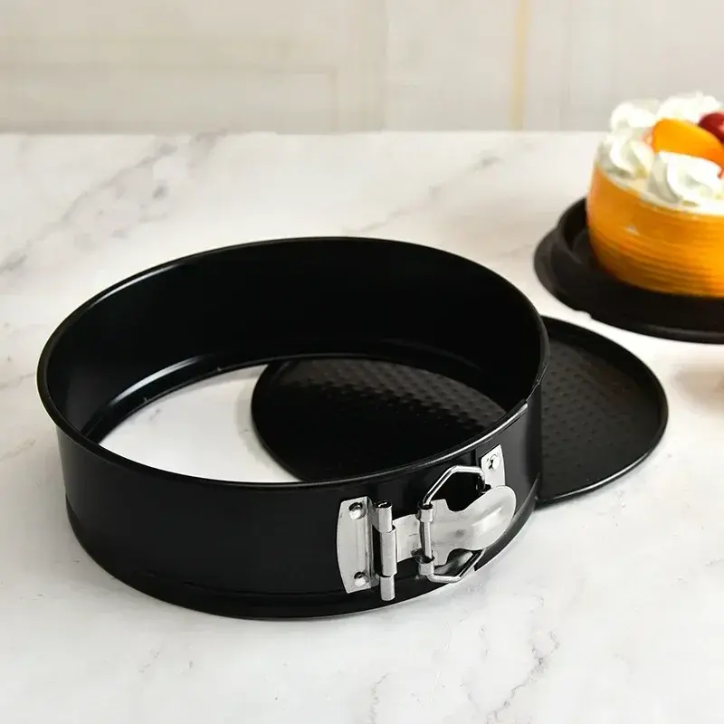 4/7/9/10 Inch Carbon Steel Cakes Molds Round Cake Pan Bakeware Non-Stick Removable Bottom Kitchen Accessories Metal Bake Mould