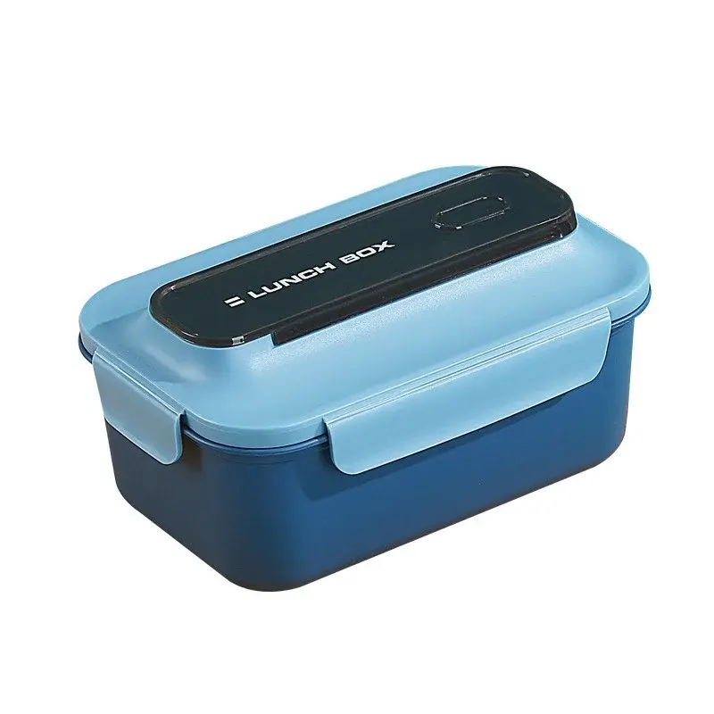 1200ML/1500ML Portable Lunch Box For Kids With Fork & Spoon Outing Camping Picnic Box Leakproof Bento Box Food Storage Container