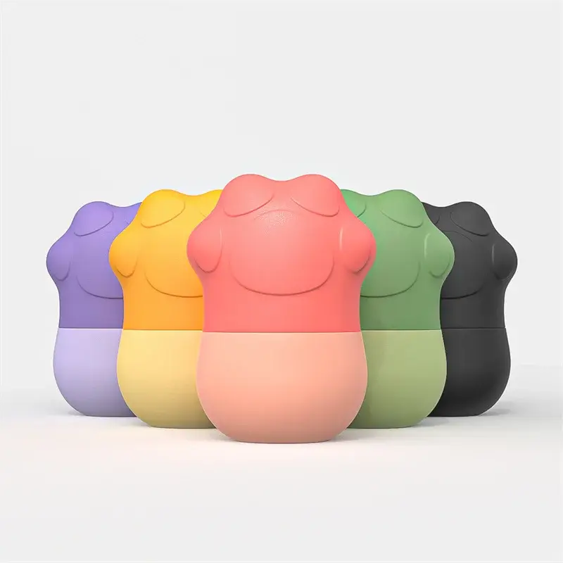 Cute Cat Claw Ice Facial Roller Silicone Ice Trays Eye Face Massager Ice Ball Beauty Skin Care Lifting Contouring Tools