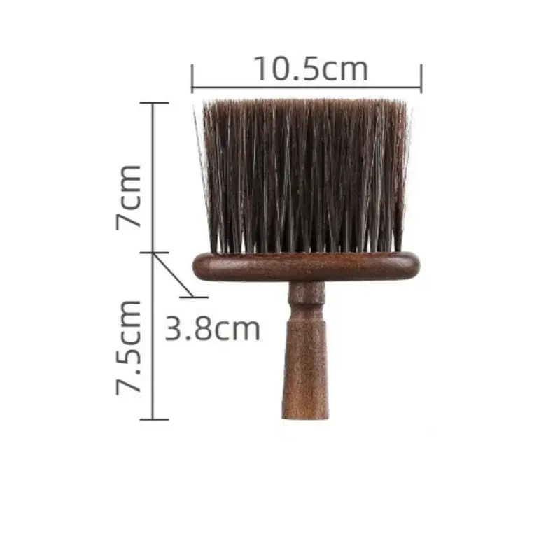Wooden Handle Coffee Powder Cleaning Brush Countertop Dusting Cleaning Tool Grinder Brush Barista Coffee Grounds Cleaning Brush