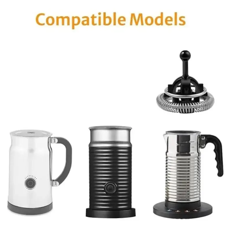 Milk Frother Replacement Parts for for Nespresso Aeroccino 3/4 Reuseable Blender Coffee Maker Spare Parts Frother Accessories