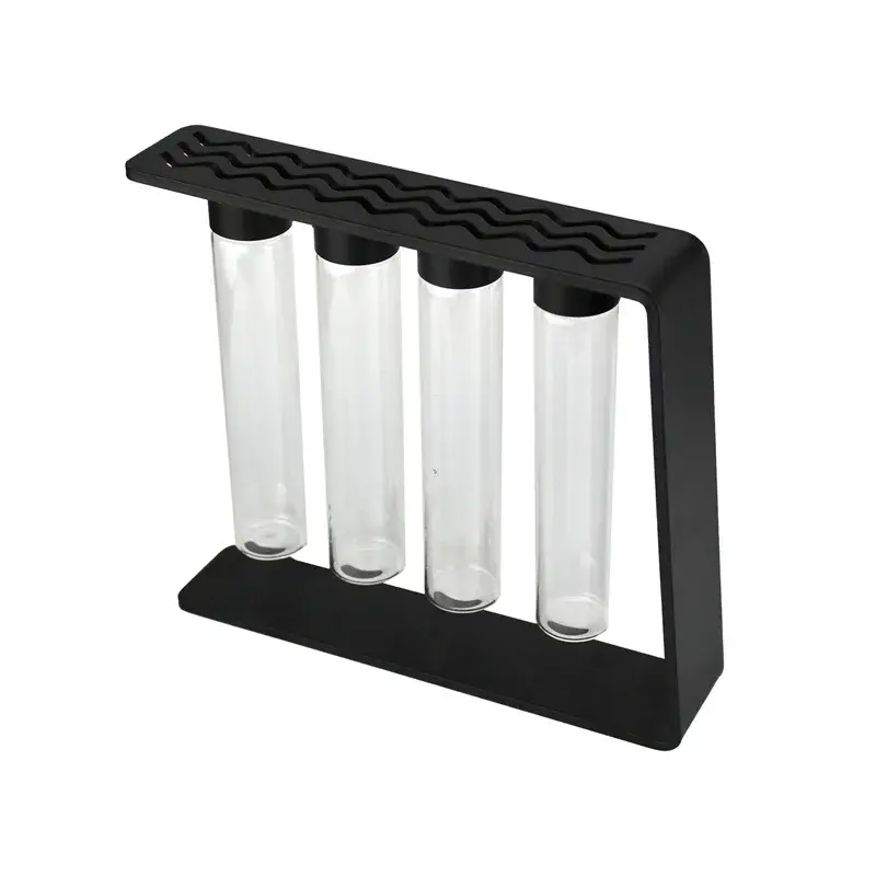 Coffee Bean Bottle Magnetic Test tube glass display shelf Tea Tube Bottle Single Dose Coffee Beans Storage Container Sealed jar