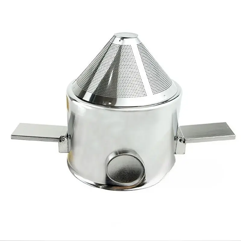 Stainless Steel Coffee Filter Cup Reusable Cone Coffee Filter Pour Over Coffee Maker Folding Filter Cup for Drip Espresso & Tea