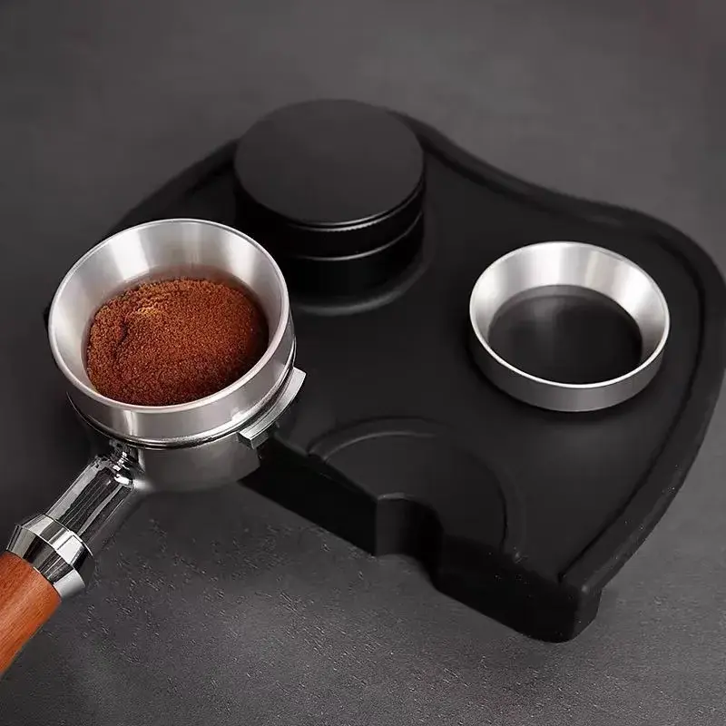 51/53/58mm Grinder Catcher Ring Coffee Catcher Ring Anti-fly Powder Ring Coffee Handle Cloth Powder Dosing Ring Dosing Funnel