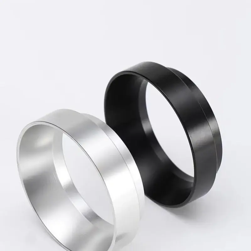 51/53/58mm Grinder Catcher Ring Coffee Catcher Ring Anti-fly Powder Ring Coffee Handle Cloth Powder Dosing Ring Dosing Funnel