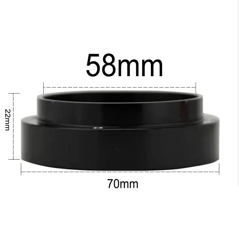 51/53/58mm Grinder Catcher Ring Coffee Catcher Ring Anti-fly Powder Ring Coffee Handle Cloth Powder Dosing Ring Dosing Funnel