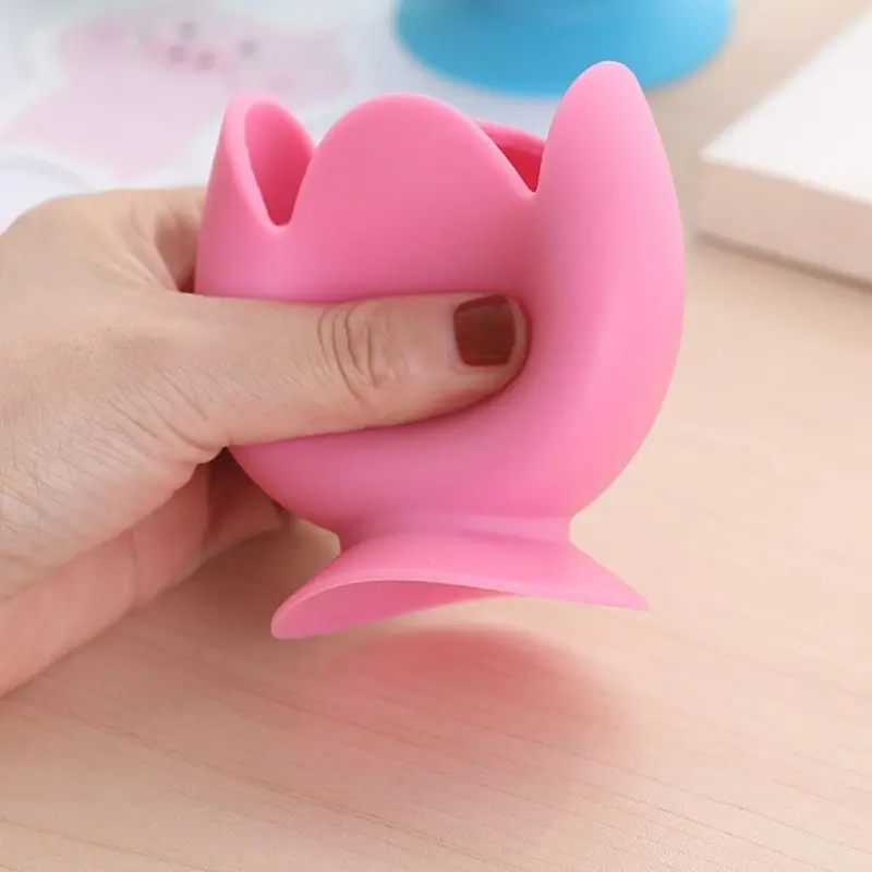 Multifunction Silicone Desktop Organizers Garbage Storage Ball 5D Diamond Painting Pen Holder Storage Gadgets Art Sewing Tool