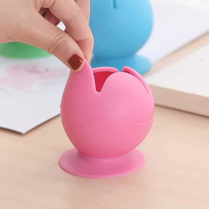 Multifunction Silicone Desktop Organizers Garbage Storage Ball 5D Diamond Painting Pen Holder Storage Gadgets Art Sewing Tool